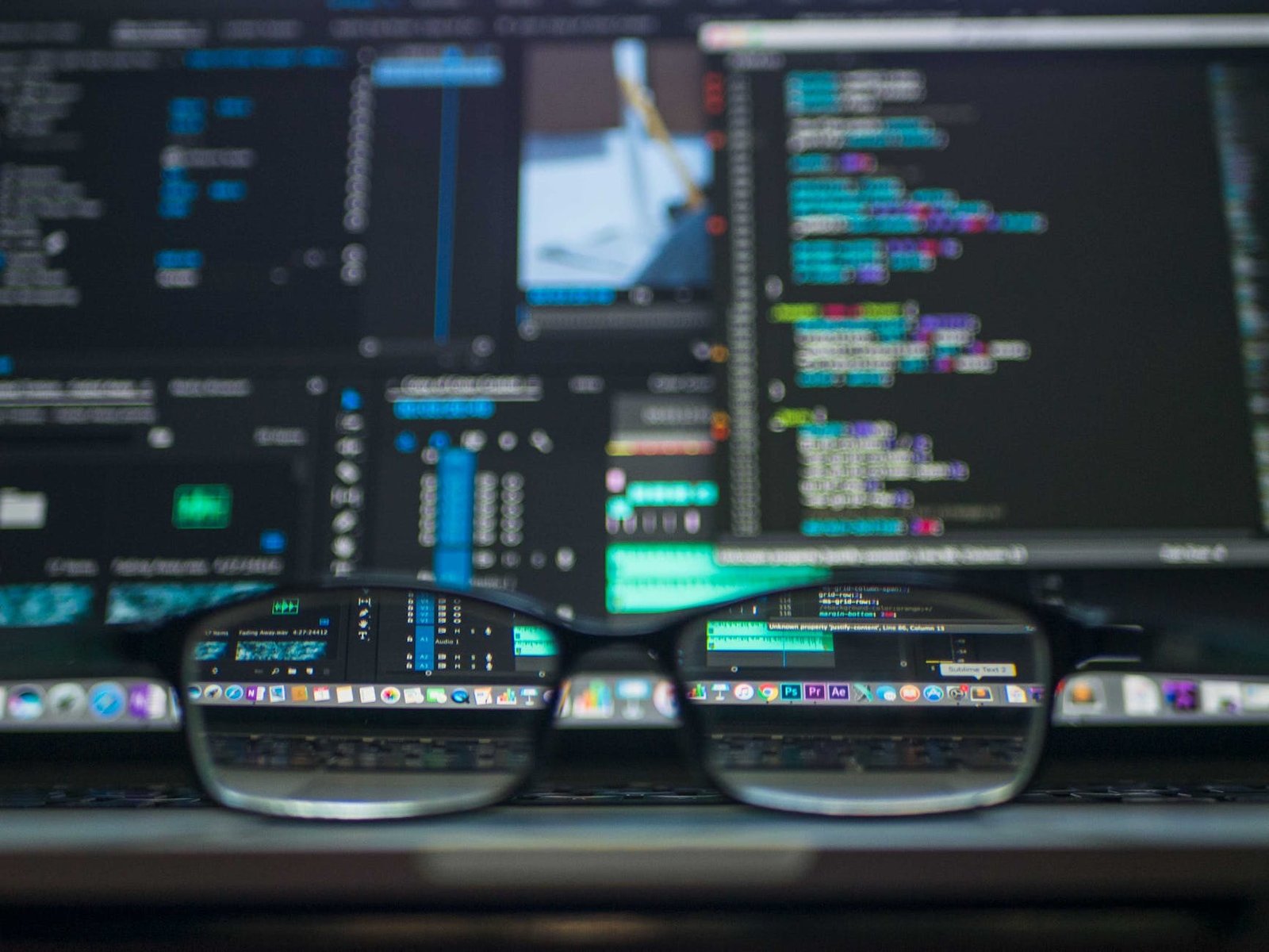 data codes through eyeglasses | Tips for Reaching Your Audience with Hubspot Website Design