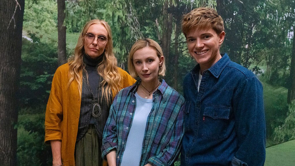At the heart of Tall Pines is Evelyn (Toni Collette), the imposing, silver-haired founder of the Tall Pines Academy and the town’s de facto goddess. Her power stems from “The Leap,” a psychotherapeutic ritual involving a potent hallucinogenic derived from toad venom. Evelyn purports that The Leap forces adolescents to confront their deepest traumas and “honest” selves, clearing the path to a purer, unburdened existence.
