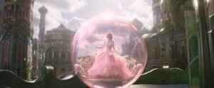 Wicked: For Good part 2Glinda inside her bubble