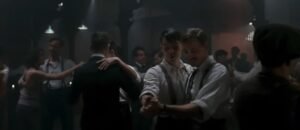 Gay men dancing at the gay nightclub